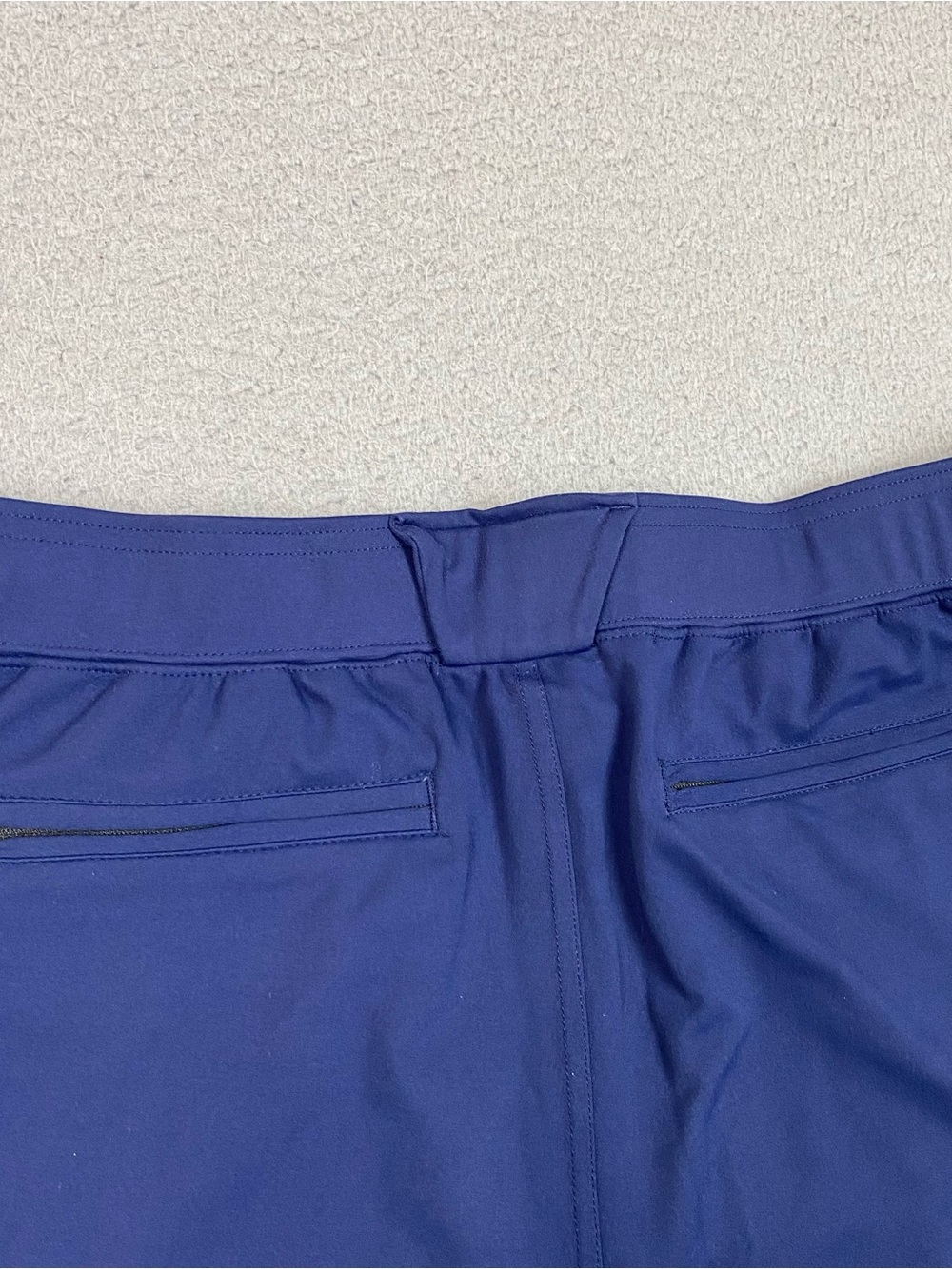 MUNICIPAL Gym Chino Shorts Mens Size L Sport Utility Gear Blue Athletic Workout - Picture 8 of 9